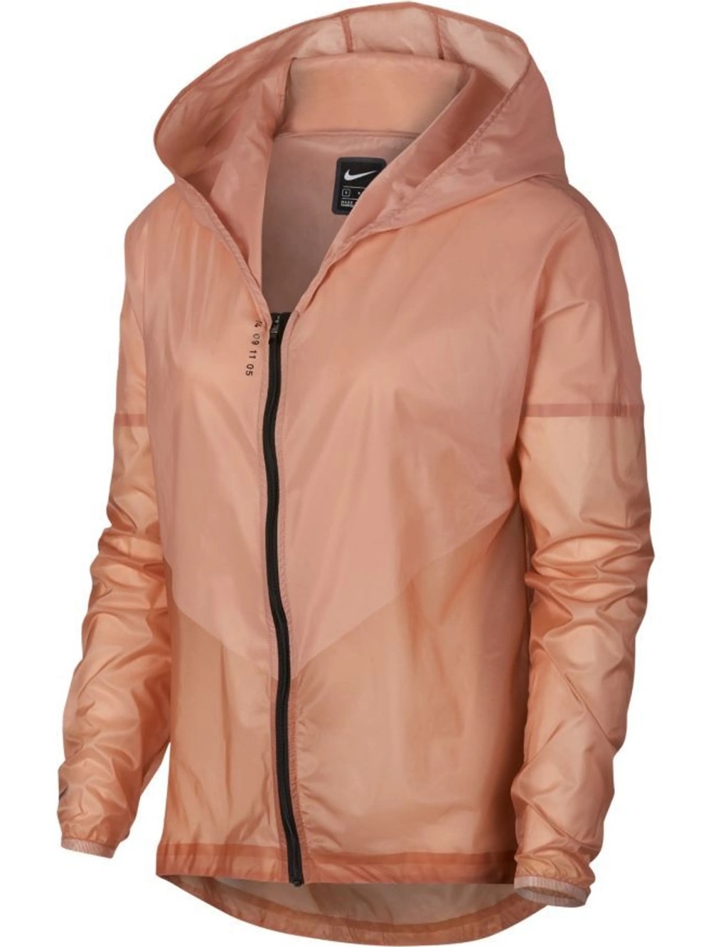 Nike Sportswear Tech Pack Running Jacket Lightweight Rose Gold Black Transparent